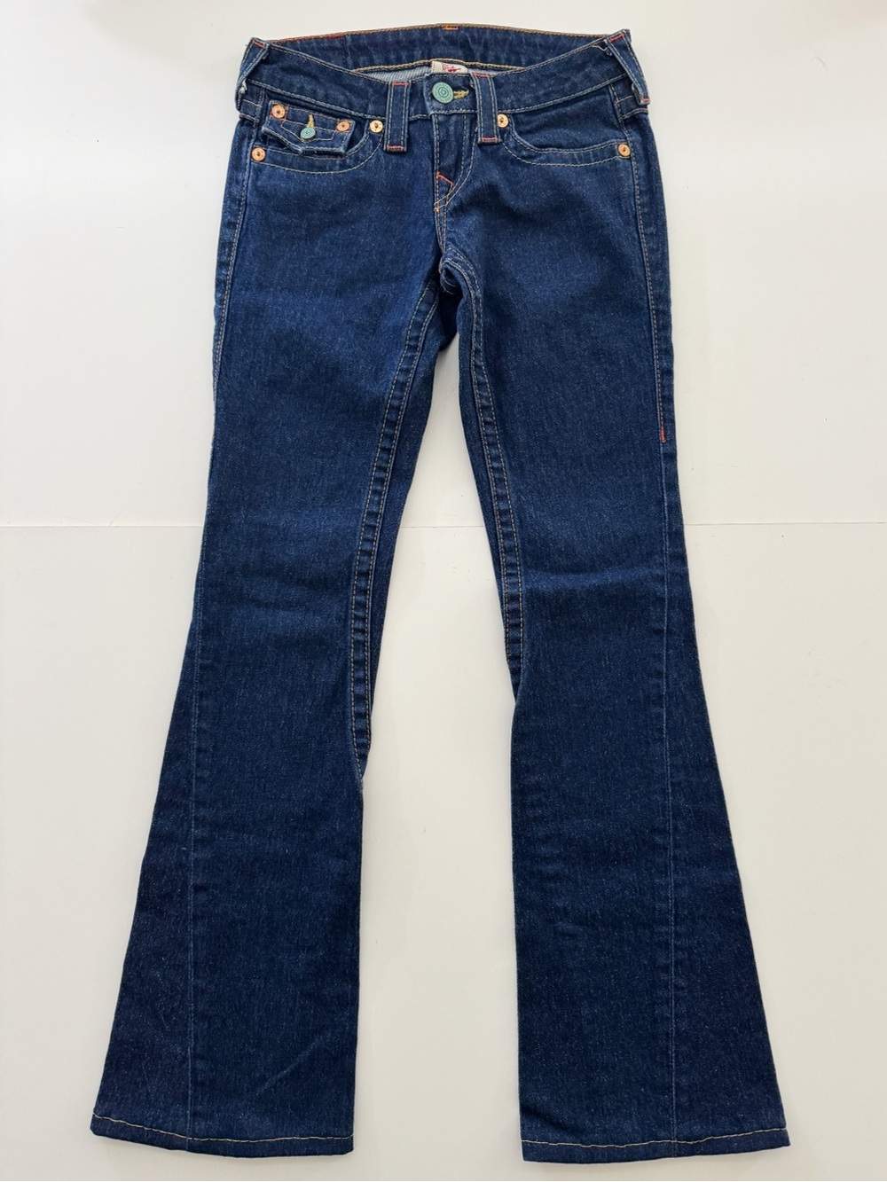 True Religion Joey Y2K Low Rise Flare Jeans